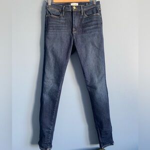 FRAME Classic Blue Women's Jeans - Le High Skinny